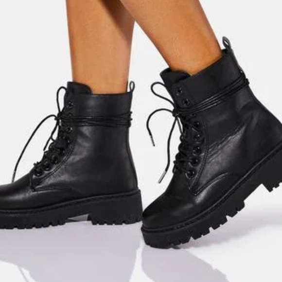 YOU KNOW BEST COMBAT BOOTS - Picture 3 of 3